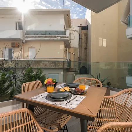Ostraco 1 Apartment-50m From Sandy Apartamento Chania (Crete)